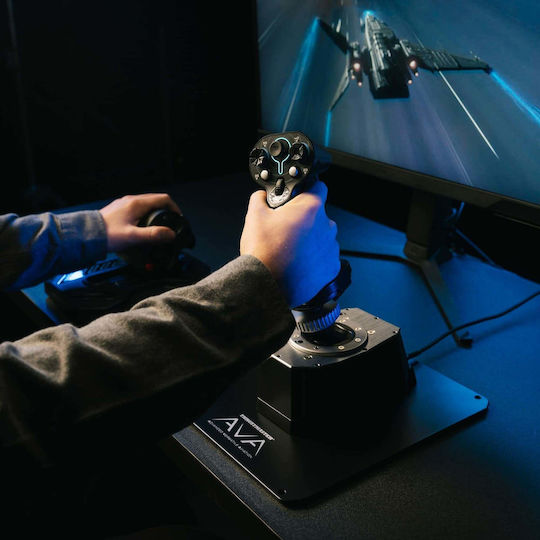 Джойстик Thrustmaster Sol-r 3 Ava Add-on Grip Черен Usb Аналогов Дигитален Компютър Контролер