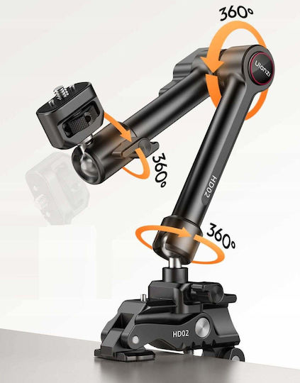 Ulanzi Articulated Arm Clamp Base Clip Vise Magic Arm 1/4 Thread Ulanzi HD02