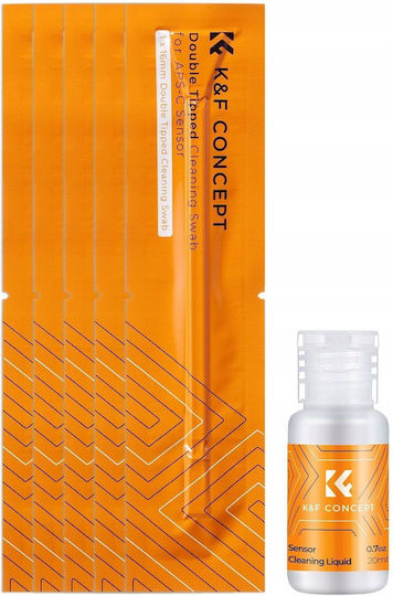 Sensor Cleaning Kit Kf 16mm APS-C Viewfinder Liquid 5 Spatulas Kf08.080