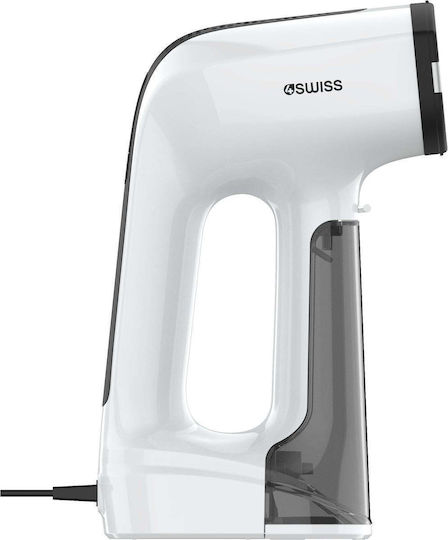 4Swiss VS026 Bekleidungsdampfer Hand 1300W mit Wassertankkapazität 160ml Schwarz