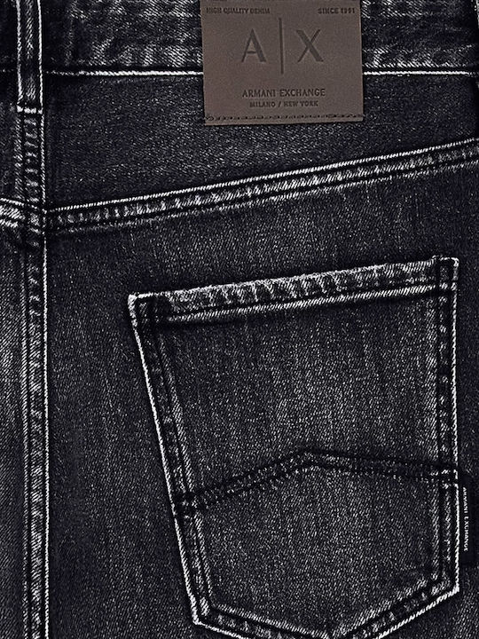 Men's Slim Fit Black Jeans Pants