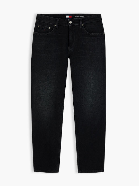 Tommy Hilfiger Pantaloni de blugi pentru bărbați Tapered Black(Negru) Tommy Hilfiger Pantaloni de blugi pentru bărbați Tapered Black(Negru)