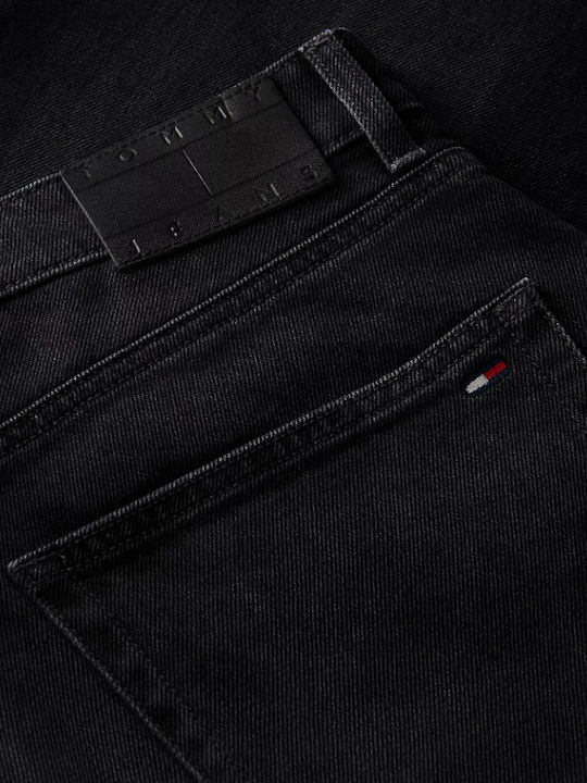 Herren Jeanshose Tapered Schwarz