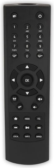 Artsound R9 Επιτραπέζιο Ραδιόφωνο Επαναφορτιζόμενο DAB+ με Bluetooth Μαύρο
