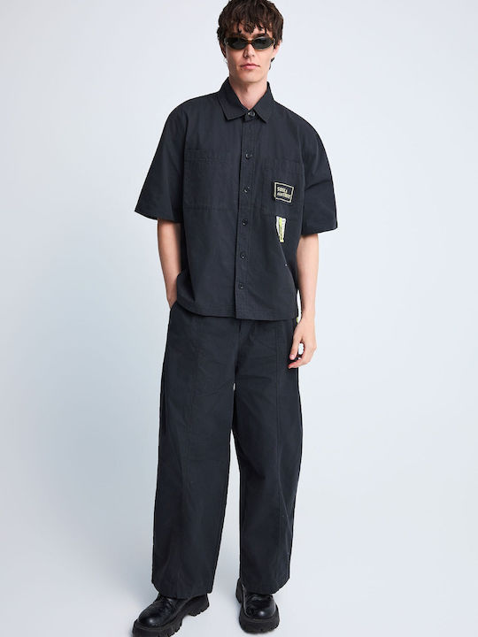 Herren Jeanshose Baggy Schwarz GRW014-900-02