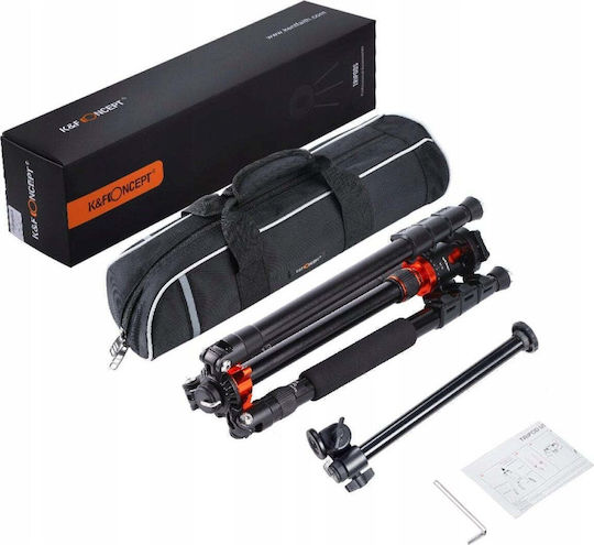 K&F Concept Tripod Sa210 Overhead Aluminum With Spherical Head And 10kg Load Capacity