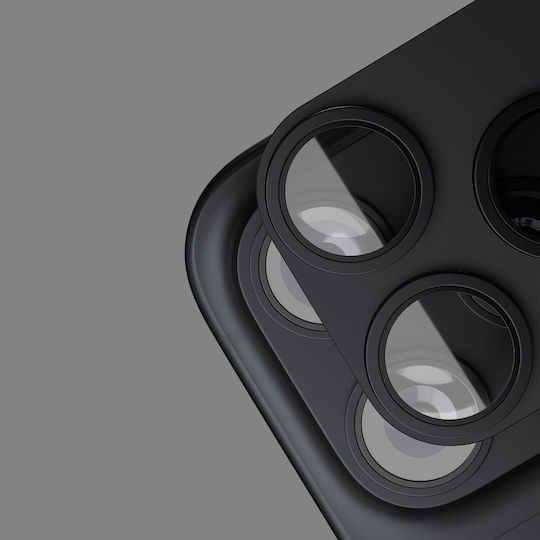 Etteri Protecție completă pentru obiectivul camerei Iphone 18 Pro Max Gri închis