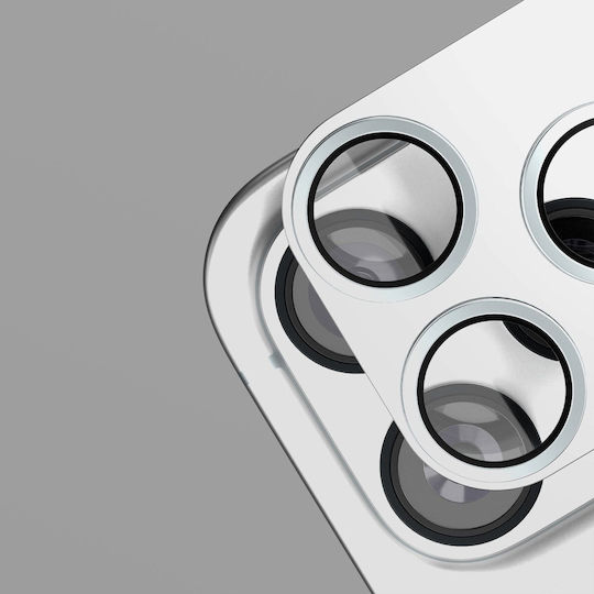 Etteri Vollständiger Kameraobjektivschutz Für iPhone 18 Pro Silber