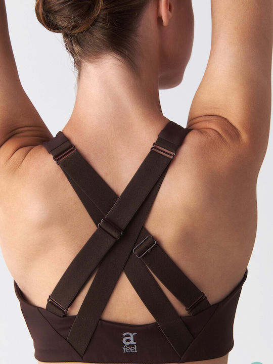 Women's Sports Bra Brown