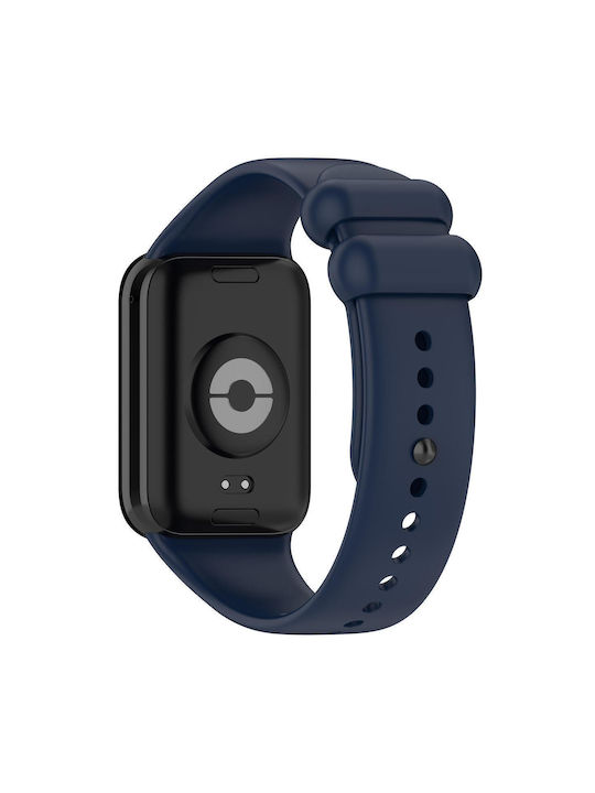 Xiaomi Band 10 Pro/9 Pro Redmi Watch 6 5 4 Xdfind Solid Black Buckle Watch Strap Silicone Midnight Blue Xiaomi Band 10 Pro/9 Pro Redmi Watch 6 5 4 Xdfind Solid Black Buckle Watch Strap Silicone Midnight Blue