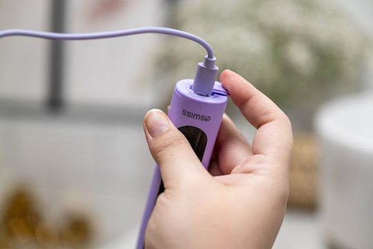 4Swiss Elektrische Zahnbürste Mit Batterien Weiß