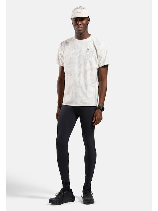 Odlo Essential Herren Sportleggings Compression Lang Schwarz