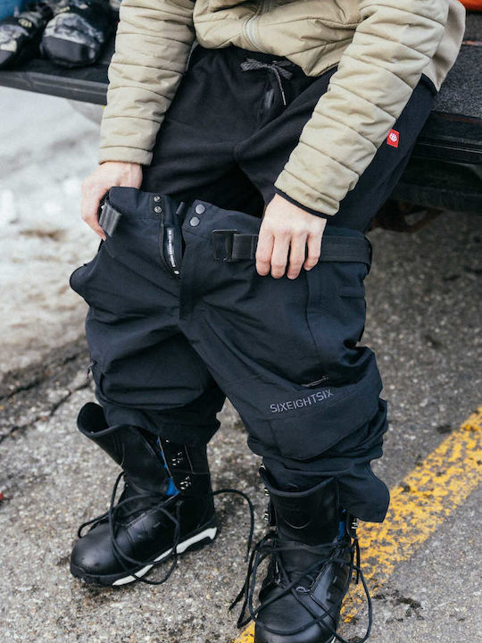 686 I-001926-19 Pantaloni de Schi și Snowboard Pentru Bărbați Negri