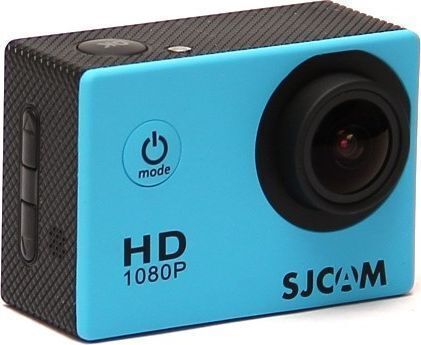SJCAM SJ4000 Action Camera 4K Ultra HD Underwater with Case Standard with 2-inch Screen and Wi-Fi Blue