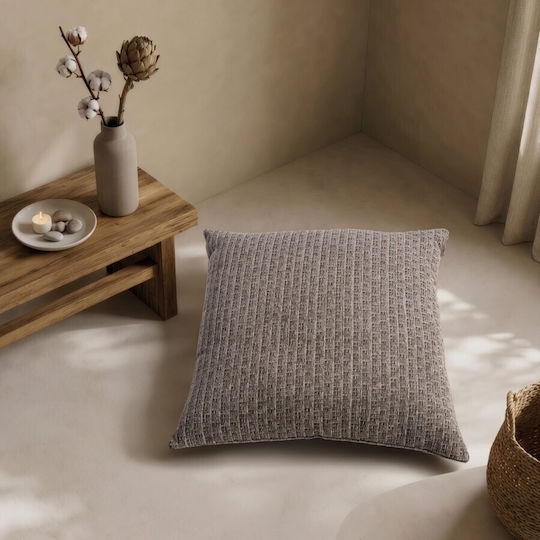Teoran Decorative Pillow Case Joliet Taupe Olive 50x30cm