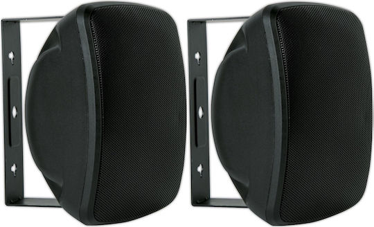 Artsound Επιτοίχια Ηχεία 200W (Ζεύγος) 19x15x24εκ. Μαύρα