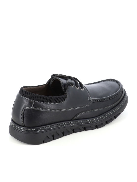 Men's Moccasins In Black Colour 249/26512_BLACK