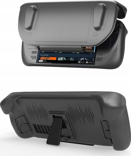 JYS SD012 Protective Case with Removable Cover and Stand for Steam Deck Camouflage