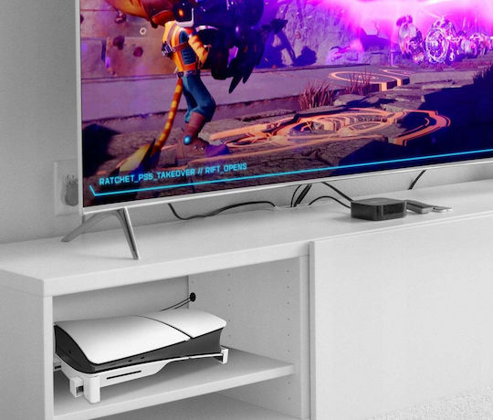 Jys Зарядна станция за PS5 / PS5 Slim - ПС5 Слим Прозрачен