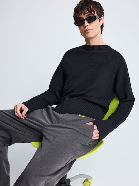 Men's Trousers Elastic Loose Fit Grey