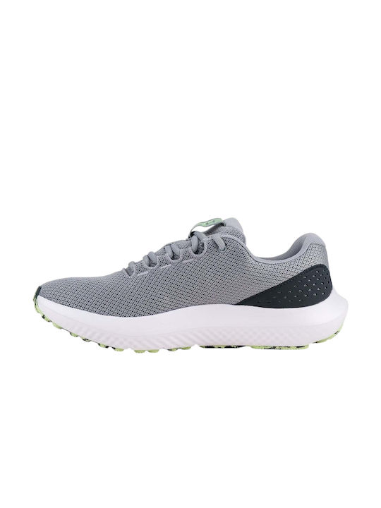 Under Armour Charged Surge 4 Pantofi Sport Pentru Bărbați Alergare Gri Verde Under Armour Charged Surge 4 Pantofi Sport Pentru Bărbați Alergare Gri Verde
