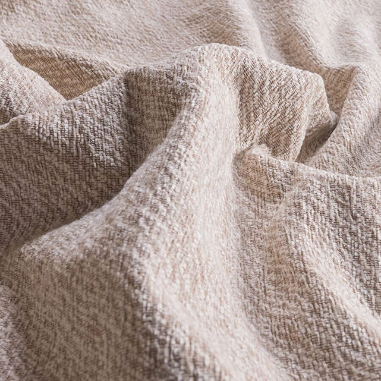 Teoran Dekorativer Kissenbezug Dayton Beige 50x50cm