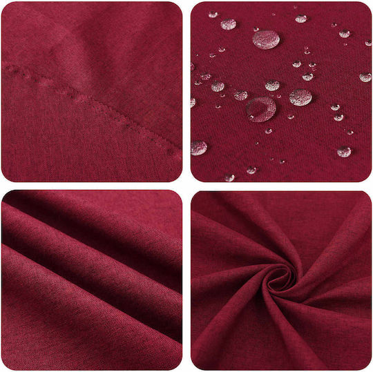 vidaXL vidaXL Tischdecke Rote 160x160cm