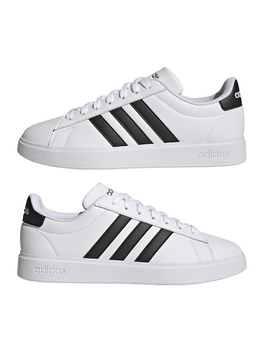 Grand Court Adidași Cloud Alb / Negru Core