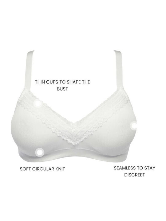 Damentop Bralette Ohne Bügel Sans Complexe Wireless Agathe 56lag98 Beiges Blush Beiges