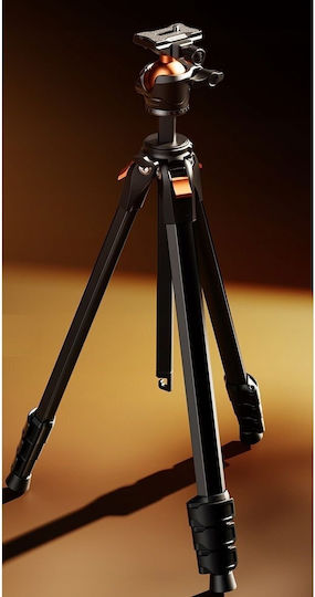 K&F Concept Aluminum Tripod with Spherical Head up to 172cm and 10kg Load
