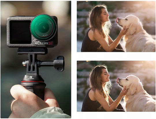 K&F Concept Action-Kamera-Filter DJI Osmo Aktion 3 / Osmo Aktion 5 Pro