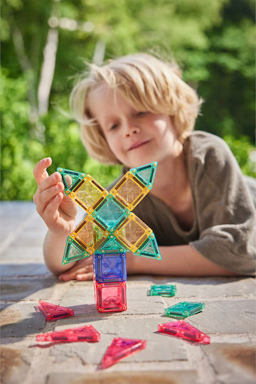Cleverclixx Magnetisches Spielzeug Bau- und Konstruktionsspielzeug Pack Pastell