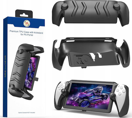 Jys Πλαστική Θήκη Προστασίας για Κονσόλα Playstation Portal Μαύρη
