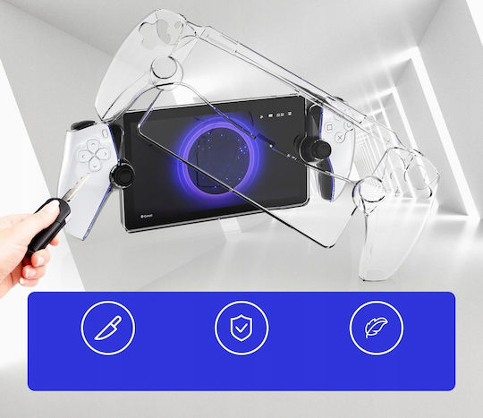 Jys Θήκη Προστασίας για Κονσόλα Playstation Portal / PC Διάφανη