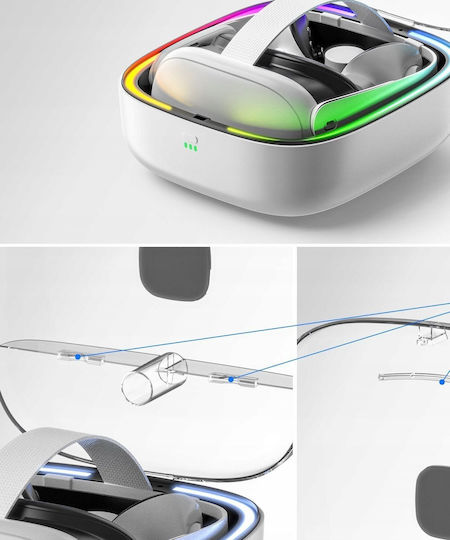 Jys Tragetasche Für VR Controller Orange