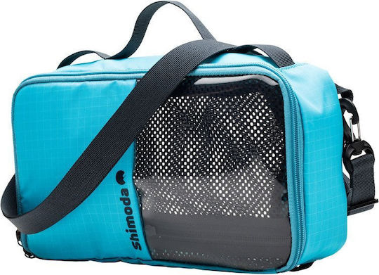 Shimoda Tasche Shimoda Zubehörhülle Mittel Blauer River