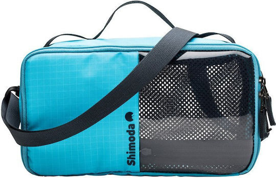 Shimoda Tasche Shimoda Zubehörhülle Mittel Blauer River