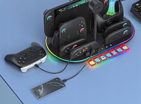 Jys Ladestation Für Switch 2 Schwarze SB11127