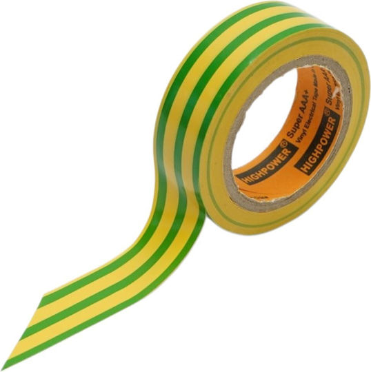 Highpower Insulation Tape 19mm x 9.14m Yellow