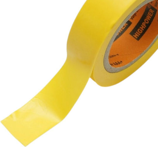 Highpower Insulation Tape 19mm x 9.14m Yellow