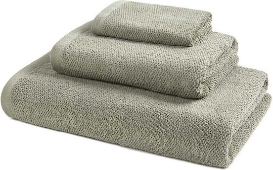 Αιγαίον Σετ 3τμχ Sage Green Βάρους 600gr/m²