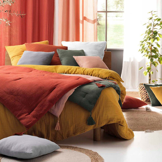 Douceur d'Intérieur Double Fitted Bed Sheet 140x190cm Angelia