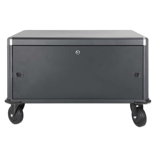 Manhattan Manhattan Station Cabinet Charging Cart 20 Laptops 16" 20 Ac 230v Sockets