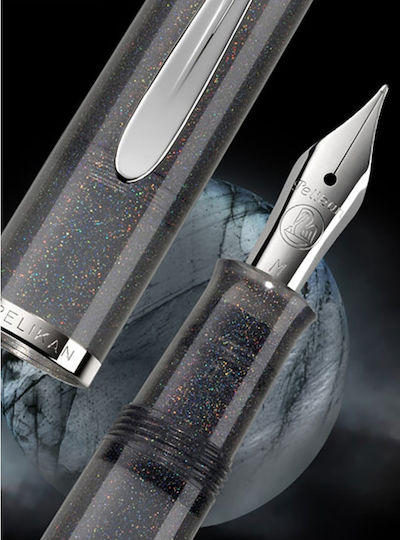 Pelikan Classic M205 Fountain Pen Medium Grey Steel