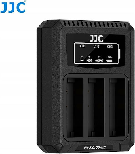 JJC Dreifach Netzadapter Kompatibel mit Ricoh