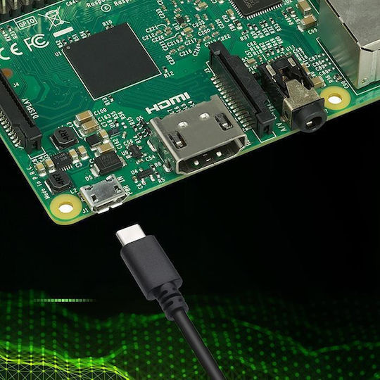 Qoltec USB-C Universal Laptop-Ladegerät 5V 3A mit Abnehmbarem Netzkabel und Steckerset