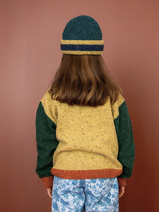 Kids Knitted Multicolour Cardigan