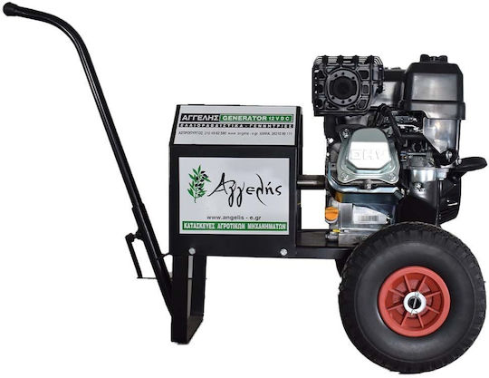 Agelis Gasoline Olive Harvester Generator 13.8V with Hyundai 650Q Motor 6.5hp