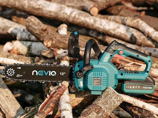 NeviQ L12302 Battery Chainsaw 1x4Ah Brushless 20V Brushless with 30.48cm Blade