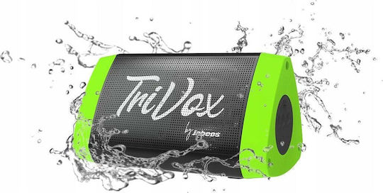 TriVox Bluetooth Speaker 7W with Radio and Battery Life up to 7 Hours Black / Green